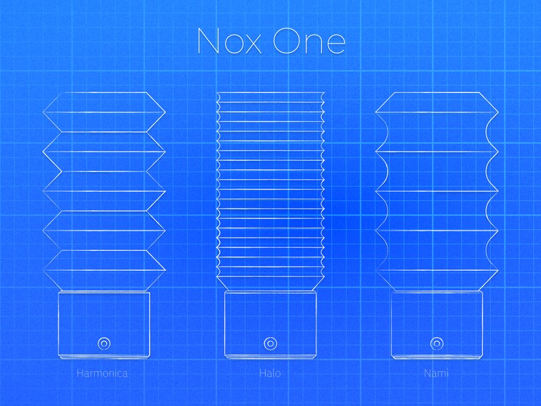 Nox One concrete base, front view
