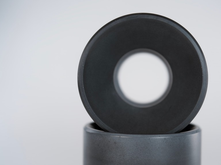 Nox One concrete bases, from side and top